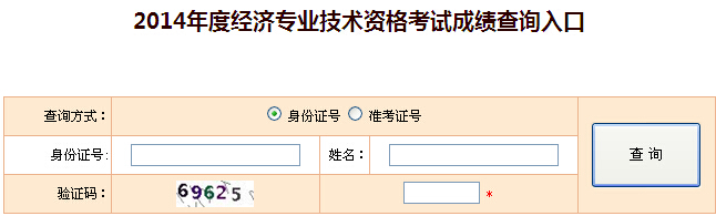 2014年經(jīng)濟(jì)師考試成績(jī)查詢?nèi)肟?點(diǎn)擊查詢